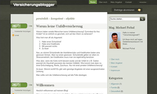 Image for 'www.versicherungsblogger.at' 1